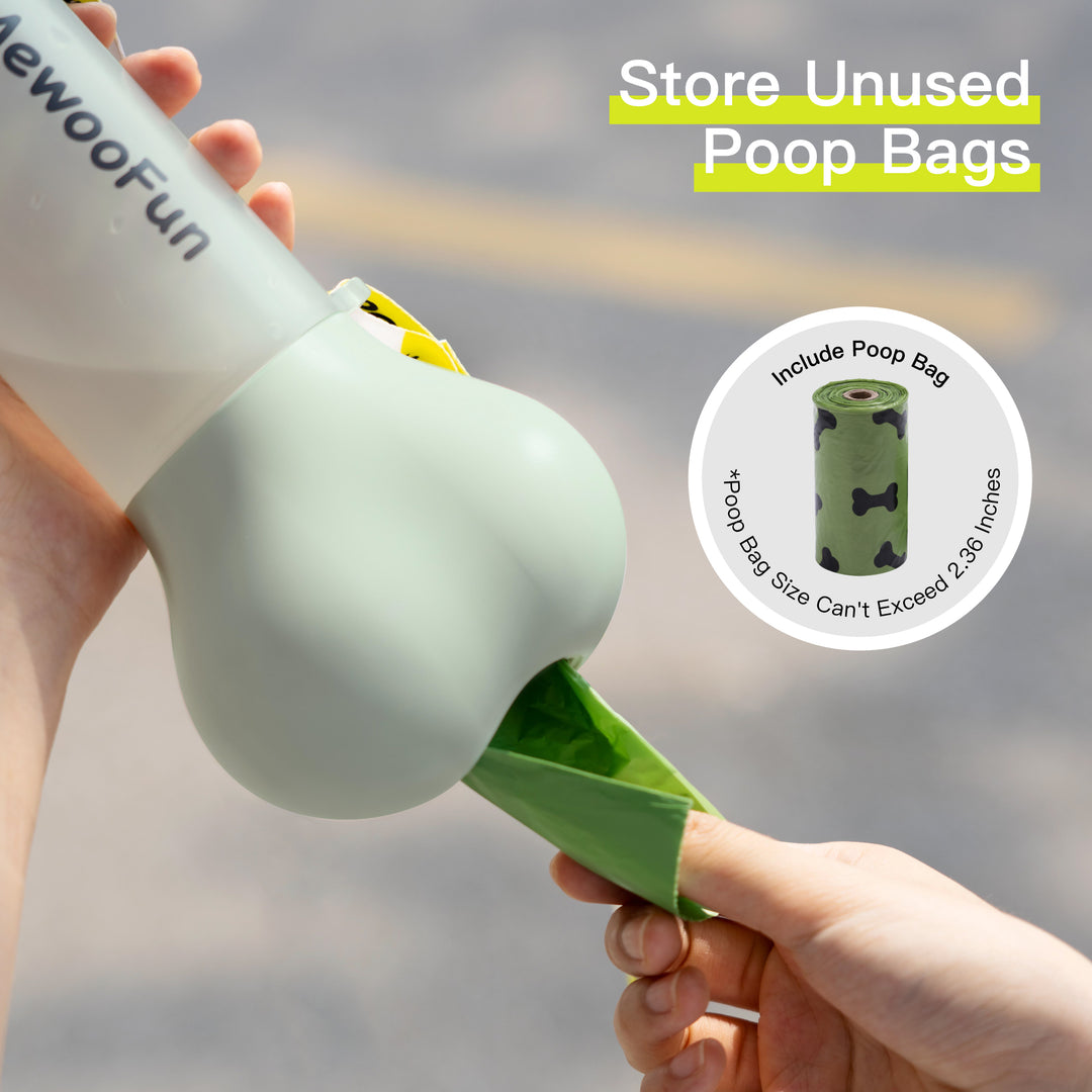 2 in 1 Leak Proof Portable Food Bottle Poop Bag - Smoothy Paws